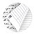 Oxford Cahier à spirale Touareg A4 21 x 29,7 cm - 90g - Papier recyclé - Petits carreaux 5x5 - 180 pages - 11
