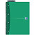 OXFORD Carnet Essentials Notebook petits carreaux A5 180 pages couverture carte orange - lot de 5 - 5