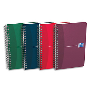OXFORD Carnet spiralé Essentials 11x17cm, 180 pages 5x5. Couverture carte souple assortie OXFORD Carnet spiralé Essentials 11x17cm, 180 pages 5x5. Couverture carte souple assortie