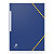 Oxford Chemise 3 rabats Bicolor Recyc+ A4 élastique couverture carte couleurs assorties - Lot de 10 - 2