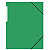 Oxford Chemise 3 rabats Top File + A3 élastique couverture carte couleurs assorties - 5