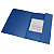 Oxford Chemise 3 rabats Top File + A4 élastique couverture carte bleu - 2