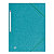 Oxford Chemise 3 rabats Top File + A4 élastique couverture carte - Couleurs assorties - 11