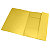 Oxford Chemise 3 rabats Top File + A4 élastique couverture carte jaune - 2