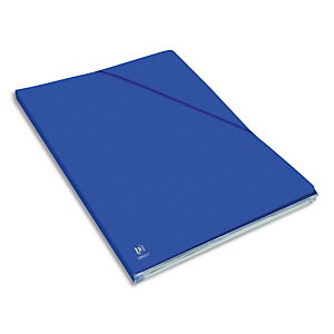 OXFORD Chemise EUROFOLIO ALPINA en carte lustrée 6/10e, 450g. Dos 1,5 cm. Pour format A4. Coloris Bleu OXFORD Chemise EUROFOLIO ALPINA en carte lustrée 6/10e, 450g. Dos 1,5 cm. Pour format A4. Coloris Bleu