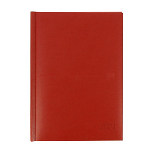 Oxford Classic Agenda día-página 2021, 150 x 210 mm, castellano, rojo Oxford Classic Agenda día-página 2021, 150 x 210 mm, castellano, rojo
