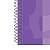 Oxford Cuaderno, A4, cuadriculado, 80 hojas, cubierta extradura cartón plastificado, lila - 3