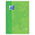 Oxford Cuaderno, A4, cuadriculado, 80 hojas, cubierta extradura cartón plastificado, verde - 1