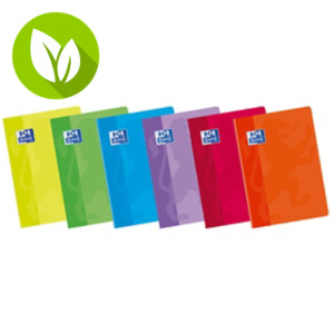 Oxford Cuaderno grapado, A4, milimetrado, 48 hojas, cubierta blanda cartón plastificado, colores surtidos Oxford Cuaderno grapado, A4, milimetrado, 48 hojas, cubierta blanda cartón plastificado, colores surtidos