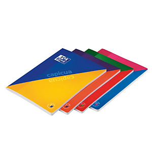 Oxford Cuaderno-libreta capicua cuadriculado 4x4 60 hojas colores surtidos Formato A4 Oxford Cuaderno-libreta capicua cuadriculado 4x4 60 hojas colores surtidos Formato A4