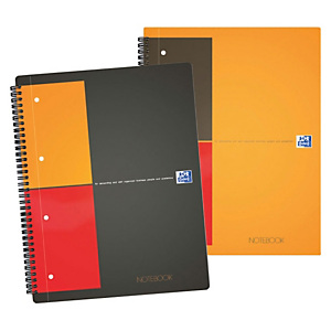 Oxford International Notebook Connect Cahier spirale A4+ 23 x 29,5 cm perforé 4 trous - ligné 6 mm - 160 pages - compatible SCRIBZEE® Oxford International Notebook Connect Cahier spirale A4+ 23 x 29,5 cm perforé 4 trous - ligné 6 mm - 160 pages - compatible SCRIBZEE®