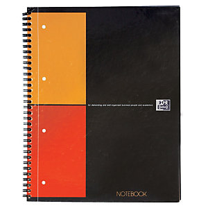 Oxford Notebook schriften A4 160 pagina's ruitjes 5 x 5 mm, set van 5