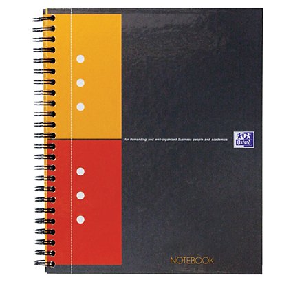 Oxford Notebook schriften A5 160 pagina's ruitjes 5 x 5 mm, set van 5 - 1