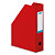 OXFORD Porte-revues en PVC soudé, dos de 7 cm 32x24cm, livré à plat. Coloris rouge - 1