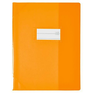 OXFORD Protège-cahier 17x22cm Strong Line cristal 15/100° + renforcés (30/100°). Coloris orange OXFORD Protège-cahier 17x22cm Strong Line cristal 15/100° + renforcés (30/100°). Coloris orange