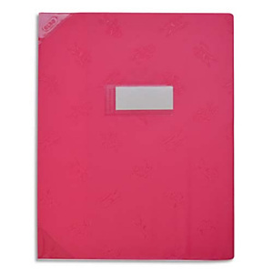 OXFORD Protège-cahier 24x32cm Strong Line opaque 15/100° + renforcés (30/100°). Coloris rose OXFORD Protège-cahier 24x32cm Strong Line opaque 15/100° + renforcés (30/100°). Coloris rose