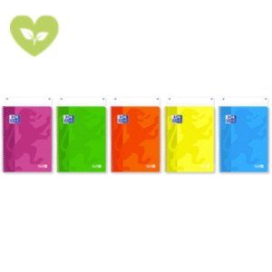 Oxford Quaderno Maxi spiralato Neon ON A4, 120 pagine 1 rigo, Carta 90 g/m², Colori fluo assortiti, Compatibile con App Scribzee® Oxford Quaderno Maxi spiralato Neon ON A4, 120 pagine 1 rigo, Carta 90 g/m², Colori fluo assortiti, Compatibile con App Scribzee®