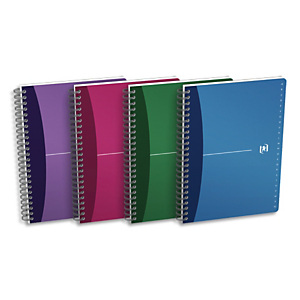 OXFORD Répertoire spirales couverture PP format 14,8x21cm 180p réglure ligné 7mm - gamme OXFORD OFFICE OXFORD Répertoire spirales couverture PP format 14,8x21cm 180p réglure ligné 7mm - gamme OXFORD OFFICE