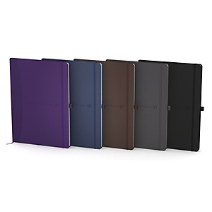 Oxford Signature Cuaderno, B5, liso, 80 hojas, cubierta extradura poliuretano, colores surtidos, compatible con SCRIBZEE® Oxford Signature Cuaderno, B5, liso, 80 hojas, cubierta extradura poliuretano, colores surtidos, compatible con SCRIBZEE®