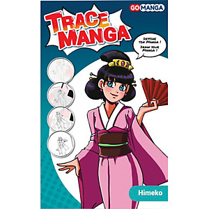 OZ INTERNATIONAL Pochoir Trace Manga pour apprendre à tracer facilement des personnages Manga ''Himeko'' OZ INTERNATIONAL Pochoir Trace Manga pour apprendre à tracer facilement des personnages Manga ''Himeko''