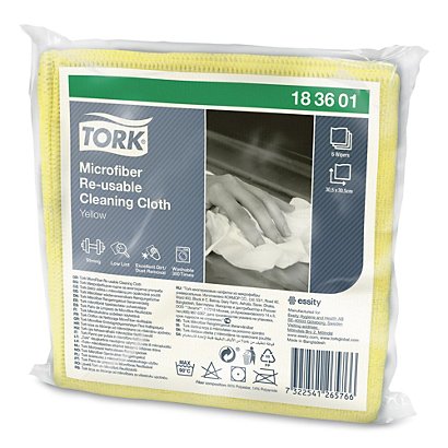 Paño de microfibra reutilizable TORK - 1