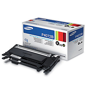 Pack 2 toners Samsung P4072B noir pour imprimantes laser