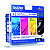 Pack 4 cartridges Brother LC1000 HY zwart en kleuren (cyaan + magenta + geel) voor inkjet printers - 1