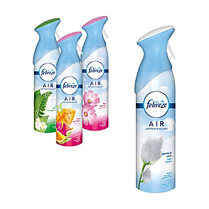 Pack 4 aérosols 300ml FEBREZE