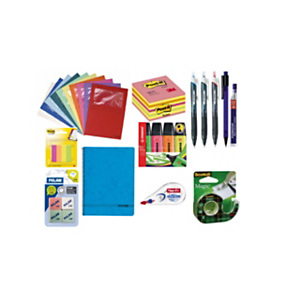 Pack Ahorro Premium bolígrafos, marcadores fluorescentes, cubo de notas, banderitas, corrector, cuaderno, dispensador cinta adhesiva, subcarpetas, portaminas, minas y gomas de borrar Pack Ahorro Premium bolígrafos, marcadores fluorescentes, cubo de notas, banderitas, corrector, cuaderno, dispensador cinta adhesiva, subcarpetas, portaminas, minas y gomas de borrar