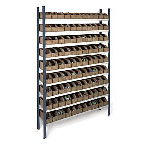 Pack de stockage avec bacs en carton Pack de stockage avec bacs en carton