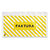 Packsedelskuvert med gult zebratryck "FAKTURA" 60 my RAJA 225 X 115 mm - 1