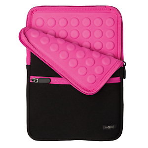 Pagna Custodia a tasca per tablet 10" GO!GO!GO!, Nero/Rosa scuro