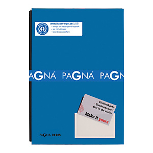 PAGNA Libro Firma per documenti A4, 20 Scomparti, Blu PAGNA Libro Firma per documenti A4, 20 Scomparti, Blu