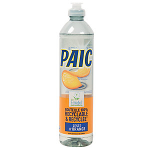 PAIC Liquide vaisselle écologique Paic cylindre zeste d'orange 550 ml