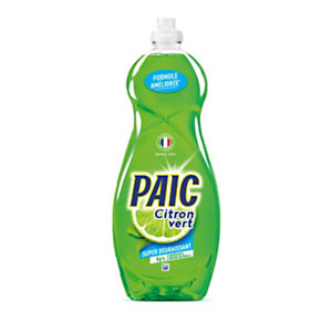 PAIC Liquide vaisselle main concentré citron vert - Flacon 750 ml