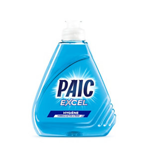 PAIC Liquide vaisselle main Excel+ Antibactérien , Flacon 500 ml - Bleu