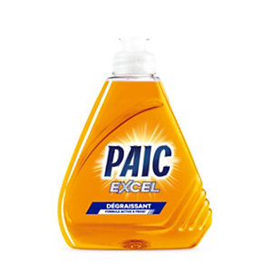 PAIC Liquide vaisselle main Excel+ Expert Dégraissage , Flacon 500 ml - Orange