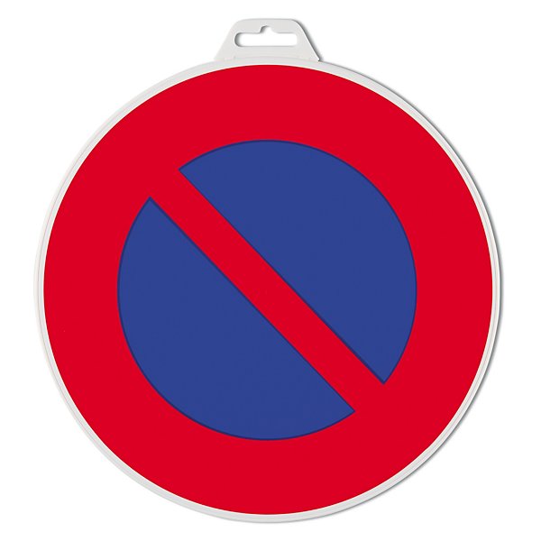 Painel de proibição redondo "proibido carros elevadores" - 5