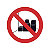 Painel de proibição redondo "proibido carros elevadores" - 10