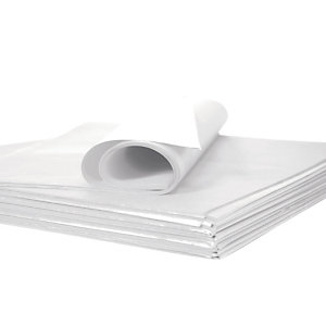Pak wit zijdepapier 480 vellen 0,75 x 0,50 m