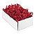 Pakkefyld af papirstrimler - 5 kg - Rød - 1