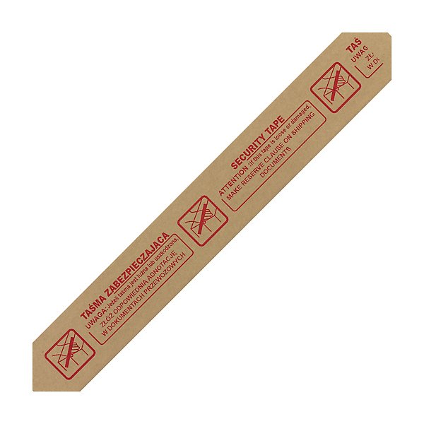 Taśma pakowa papierowa RAJA z napisem - 3