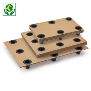 palette carton emboîtable à plots plastique Interpal palette carton emboîtable à plots plastique Interpal