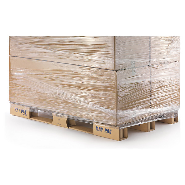 Palette carton KAYPAL, plateau triple cannelure - 1