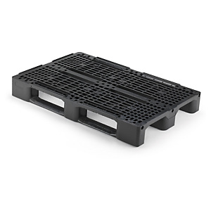 Palette industrielle 100% recyclée pour charges mi-lourdes 800 x 1200 mm
