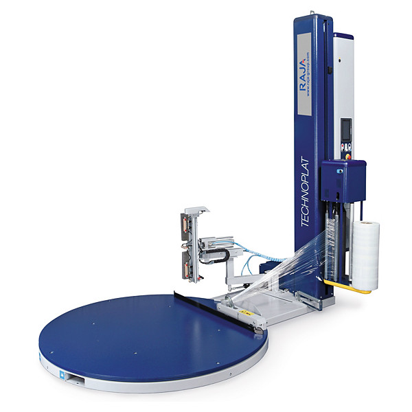 Palettenwickler mit Drehteller Technoplat Wickelhöhe 2400 mm Drehteller-Ø 1650 mm - 1