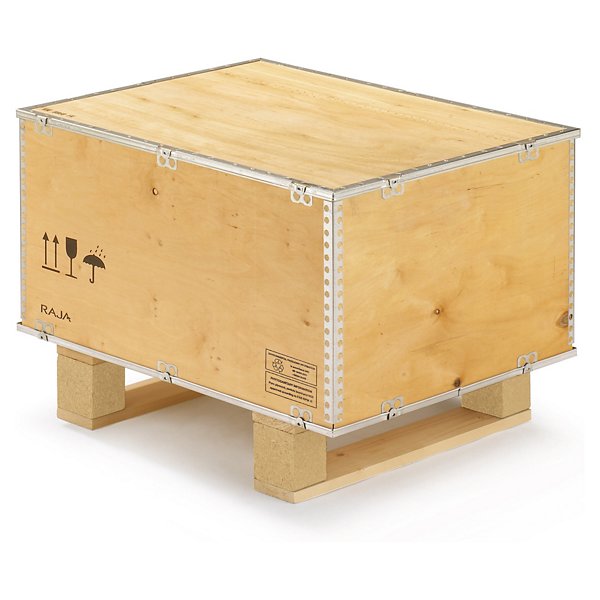 Pallecontainer i krydsfiner 1180x780x1000mm - 2