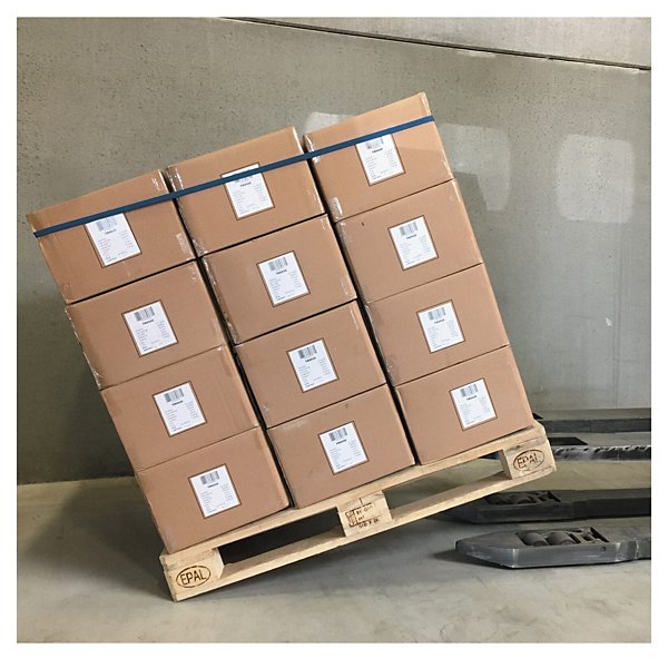Pallet elastiek voor zware ladingen 1500 x 22 mm grijs - 4