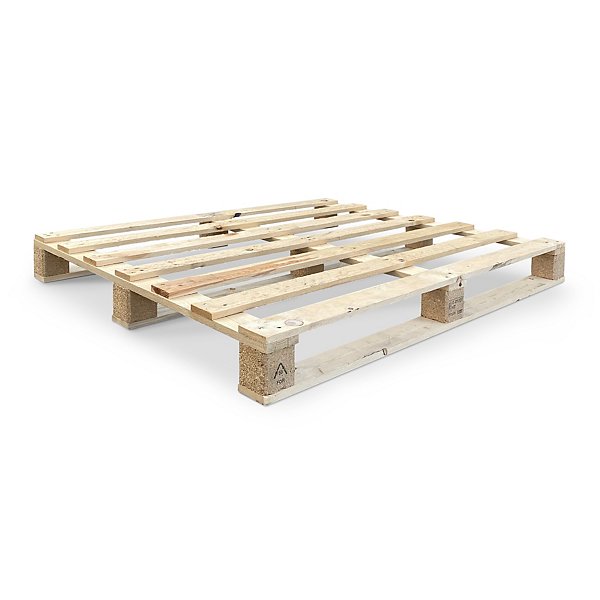 Pallet in legno 1000x1200x123 mm carico 500 kg - 5