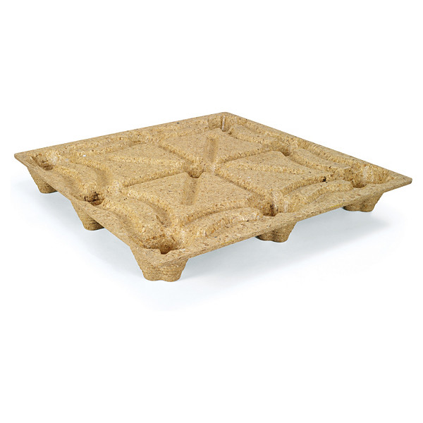 Pallet in legno pressato 1140x1140x144mm carico 900kg - 1